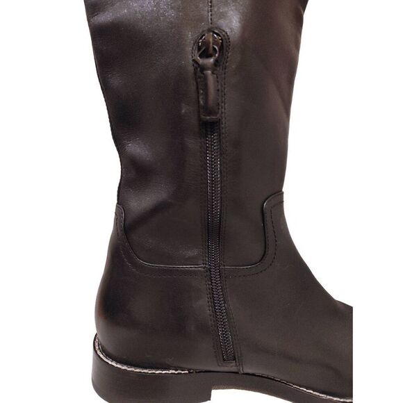 COLE HAAN HARRINGTON GRAND BLACK TALL LEATHER RIDING BOOT NOOB SZ 7B - Picture 4 of 15